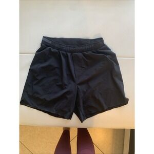 Lululemon Surge Short Men's Sz S Black Lined Athletic Running 6' Inseam